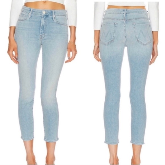 Mother The Looker Crop Jeans - Picture 1 of 6